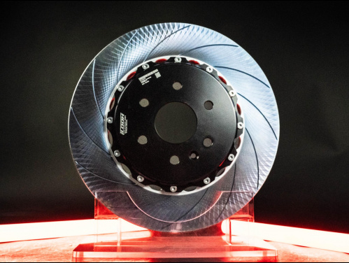 Тормозная тюнинг система LiXiang One 1 поколение (2019-2024) ICOOH IC6 (410*34mm) цвет: Красный, поршней: 6, передняя ось, IC62-E20-R-03-11-01-03-0D-01-00-02