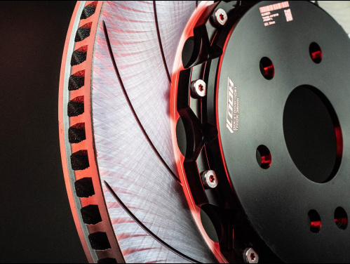 Тормозная тюнинг система LiXiang One 1 поколение (2019-2024) ICOOH IC6 (410*34mm) цвет: Красный, поршней: 6, передняя ось, IC62-E20-R-03-11-01-03-0D-01-00-02