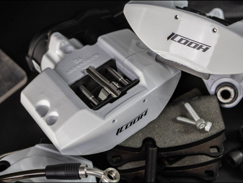 Тормозная тюнинг система FORD F-150 12 поколение (2009-2014) (Кроме FBAAD0) ICOOH X42 (400*28mm, Фиксированный, Насечки) цвет: Белый, поршней: 4, задняя ось, X42-1156-W-03-0F-01-02-08-05-00-02 Тормозная тюнинг система FORD F-150 12 поколение (2009-2014) (Кроме FBAAD0) ICOOH X42 (400*28mm, Фиксированный, Насечки) цвет: Белый, поршней: 4, задняя ось, X42-1156-W-03-0F-01-02-08-05-00-02