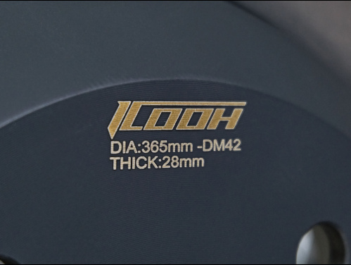 Тормозная тюнинг система LEXUS LX IV (600) (4G) (2021-2025) ICOOH DT48 (ротор до 380 мм) цвет: Черный, поршней: 4, задняя ось, DT48-777-B-0-0-0-0-0-0-0-0
