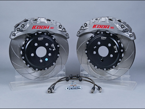 Тормозная тюнинг система VOLVO S60 2 поколение (2010-2018) ICOOH IC5 (ex DR6), (ротор до 362 мм) цвет: Серый, поршней: 6, передняя ось, IC5-3133-G-0-0-0-0-0-0-0-0