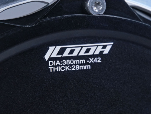 Тормозная тюнинг система GAC GS8 2 поколение (2021-2024) ICOOH X42 (380*28mm, Фиксированный, Насечки) цвет: Красный, поршней: 4, задняя ось, X42-1168-R-03-0C-01-02-07-05-02-02 Тормозная тюнинг система GAC GS8 2 поколение (2021-2024) ICOOH X42 (380*28mm, Фиксированный, Насечки) цвет: Красный, поршней: 4, задняя ось, X42-1168-R-03-0C-01-02-07-05-02-02