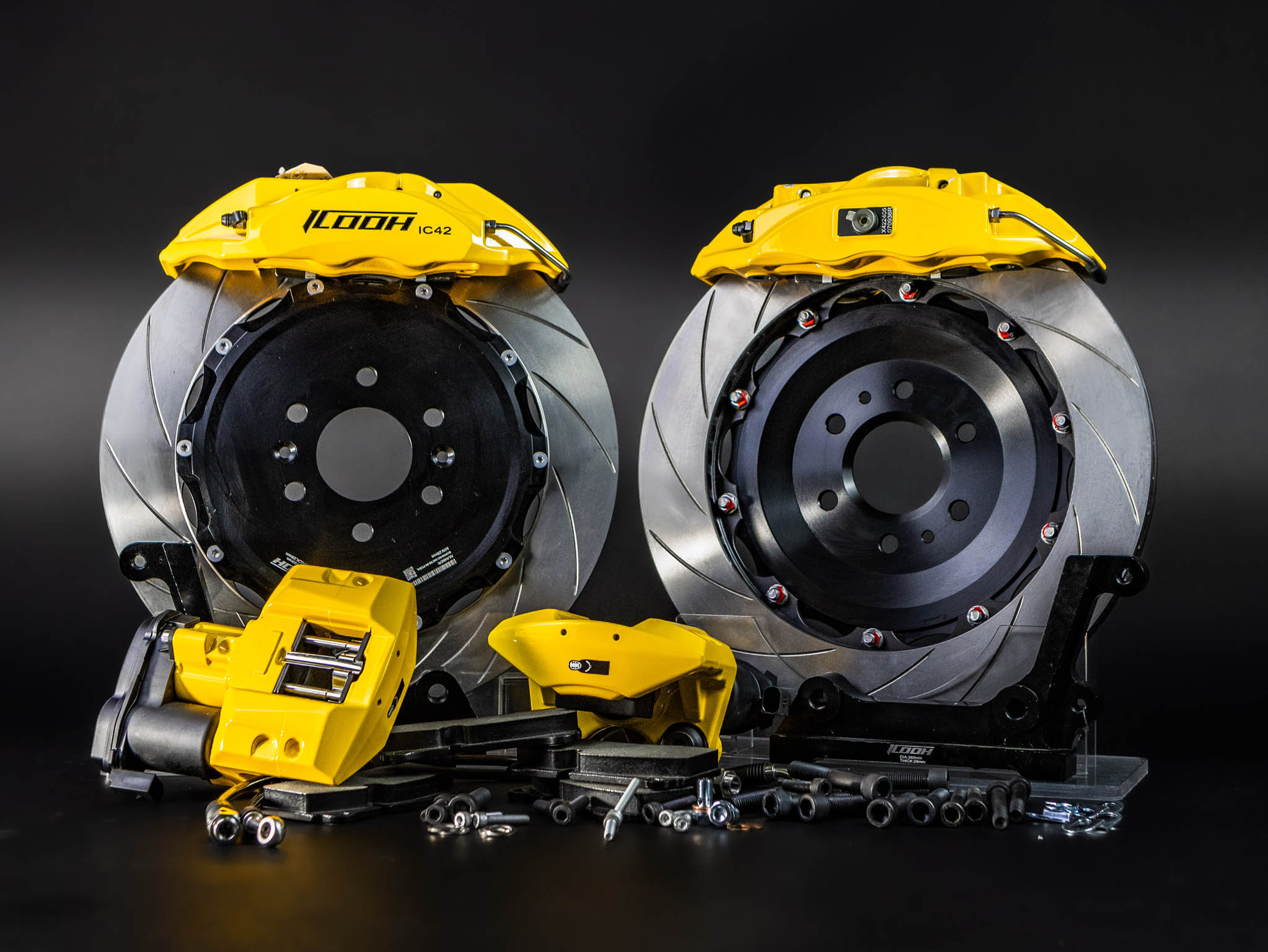 Тормозная тюнинг-система EXEED TXL 1 поколение (2019-2023) ICOOH X42, (380*28mm, Фиксированный,Комбинированный), поршней: 4, задняя ось, (DIA 66 мм) цвет: Желтый X42-1042-Y-03-0C-03-02-0A-05-02-02 Тормозная тюнинг-система EXEED TXL 1 поколение (2019-2023) ICOOH X42, (380*28mm, Фиксированный,Комбинированный), поршней: 4, задняя ось, (DIA 66 мм) цвет: Желтый X42-1042-Y-03-0C-03-02-0A-05-02-02